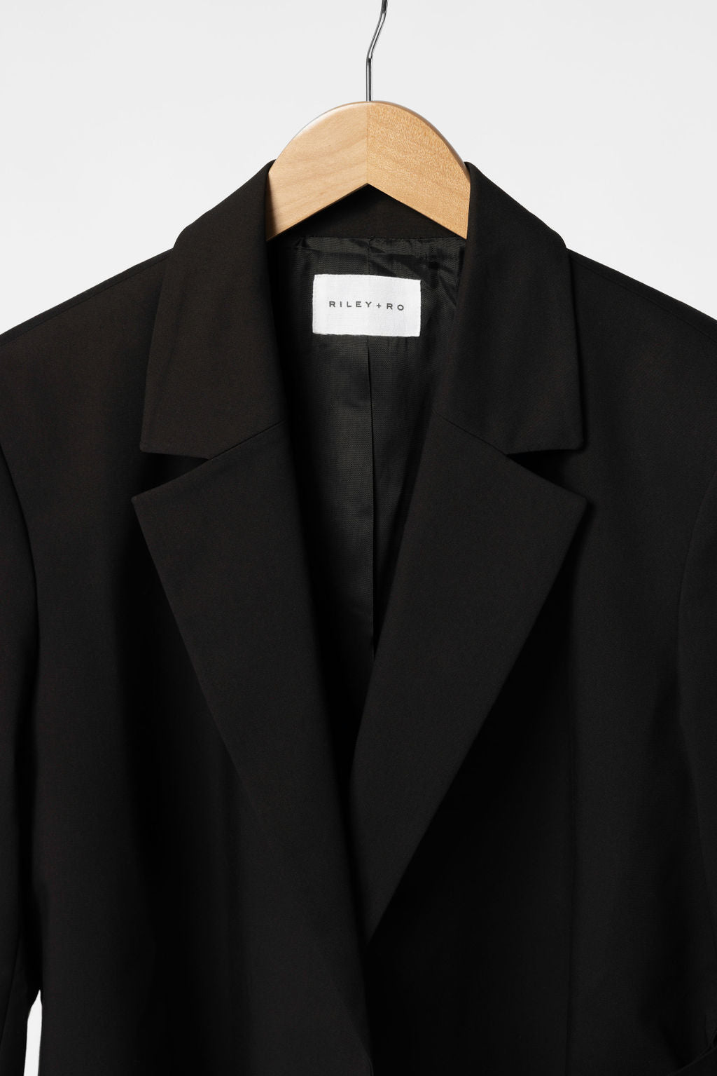 Minimalist Capsule Wardrobe Black Blazer by Riley + Ro